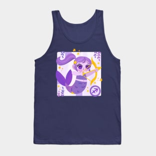 Sagittarius Mermaid Tank Top